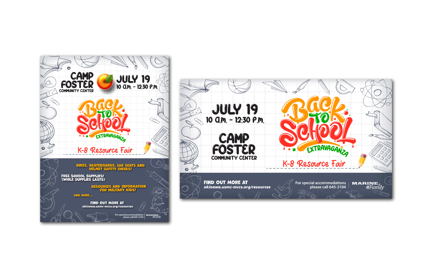 Back to School Advertisement