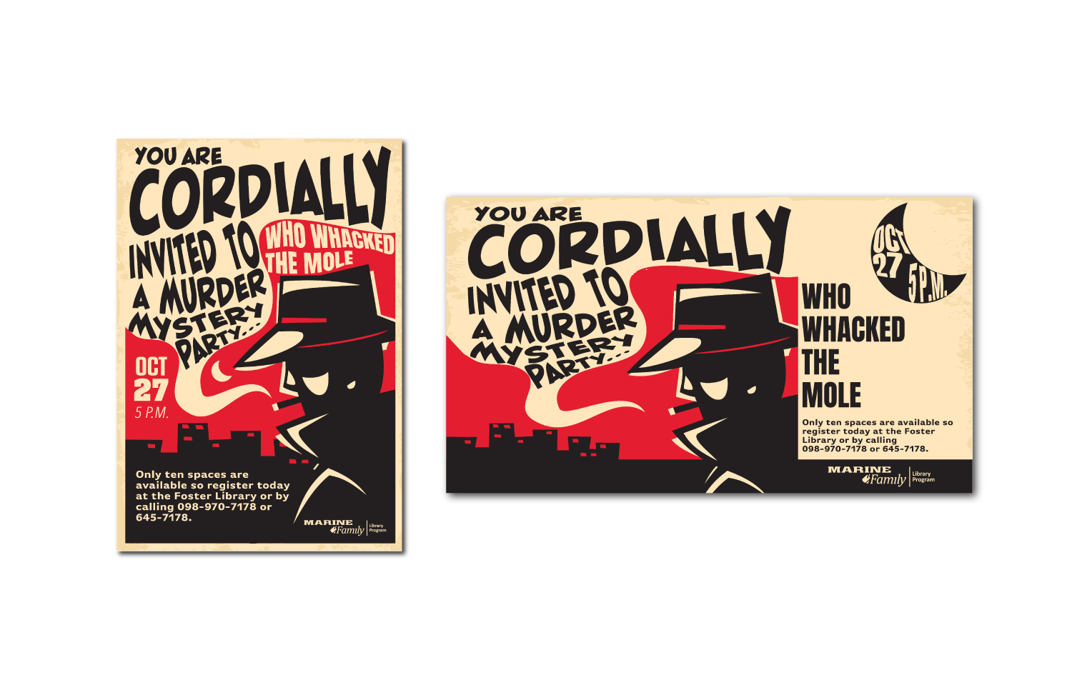 Murder Mystery Advertisement