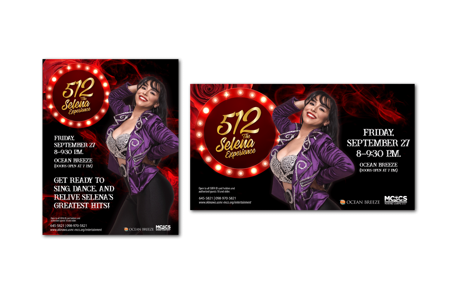 Selena Tribute Advertisement