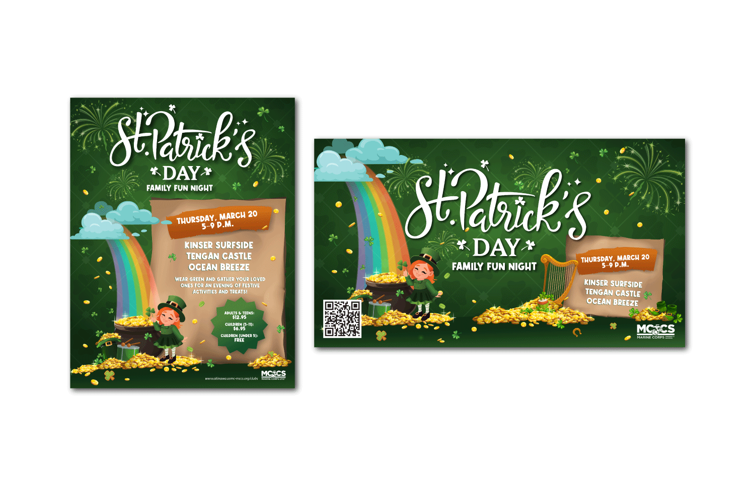 St. Patrick's Day Advertisement